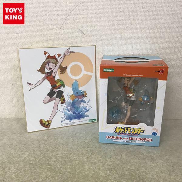 ポケットモンスターシリーズ ハルカ フィギュア　コトブキヤ　色紙付 ARTFX J ハルカ with アチャモ